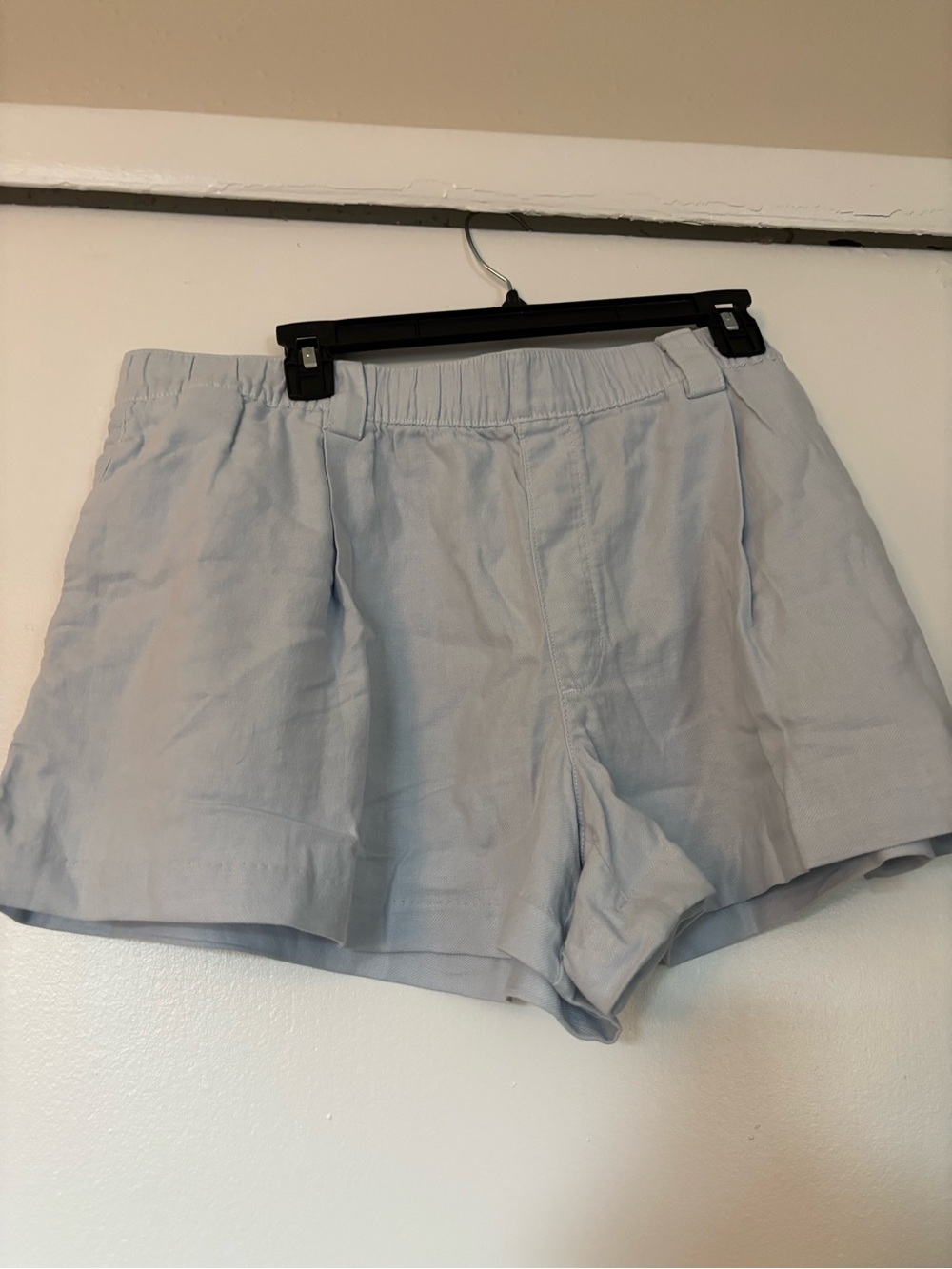 American Eagle Outfitters Stretch High Waisted Pleated Trouser Shorts